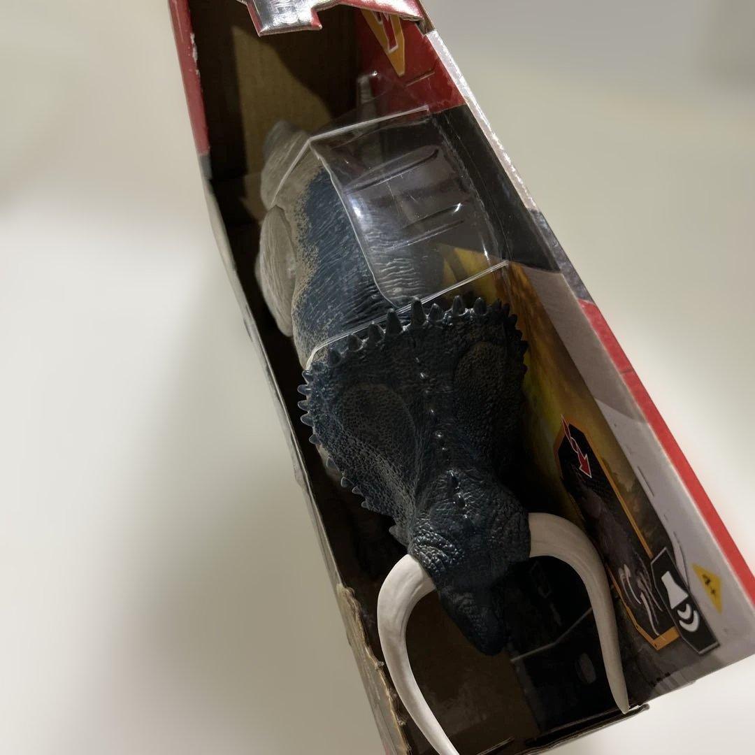 ジュラシックワールド ナーストケラトプススピノサウルスヘッドセット