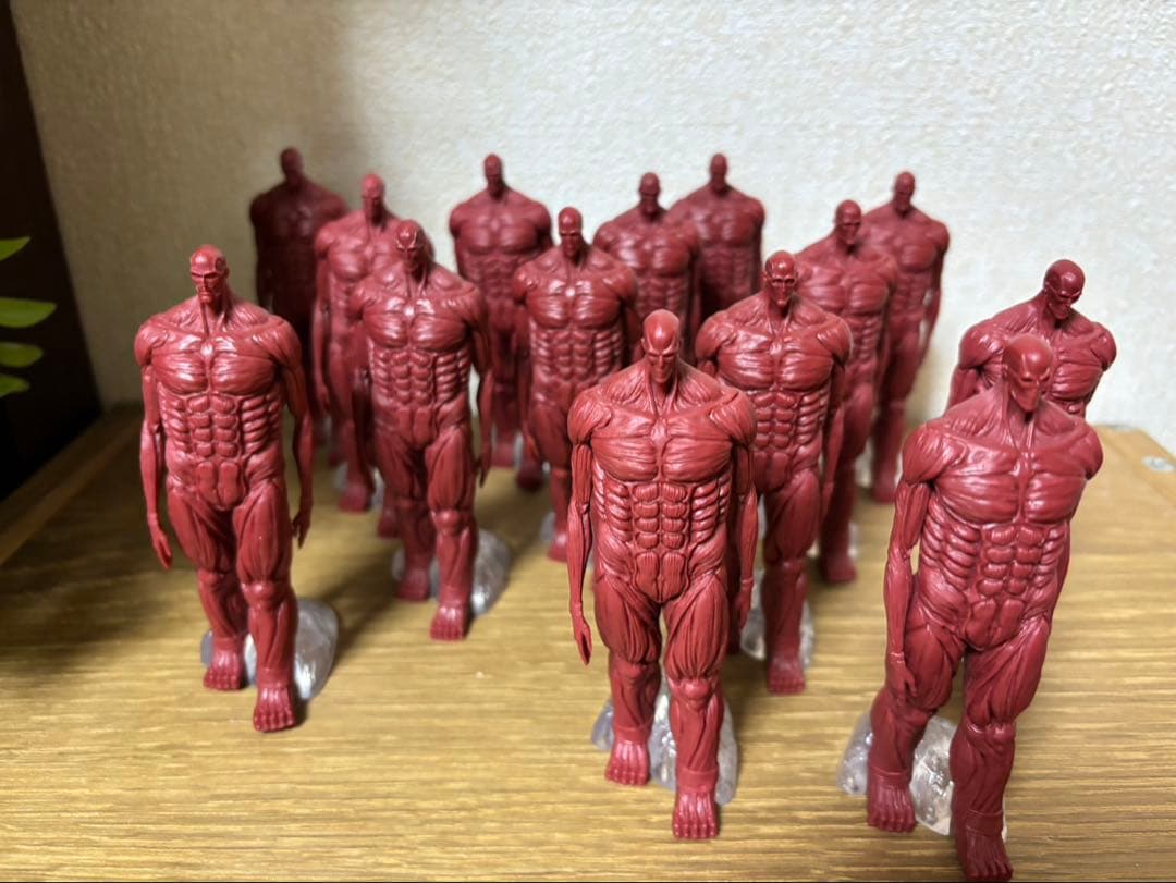 進撃の巨人　一番くじ　地ならしフィギュア　14体セット