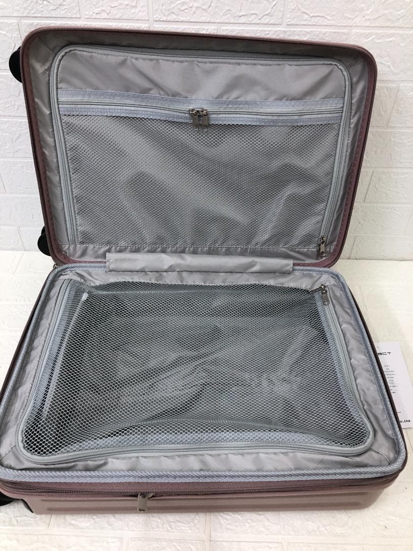 ACE エース イグザクト 機内持込みサイズ スーツケース（拡張機能付き）ピンク