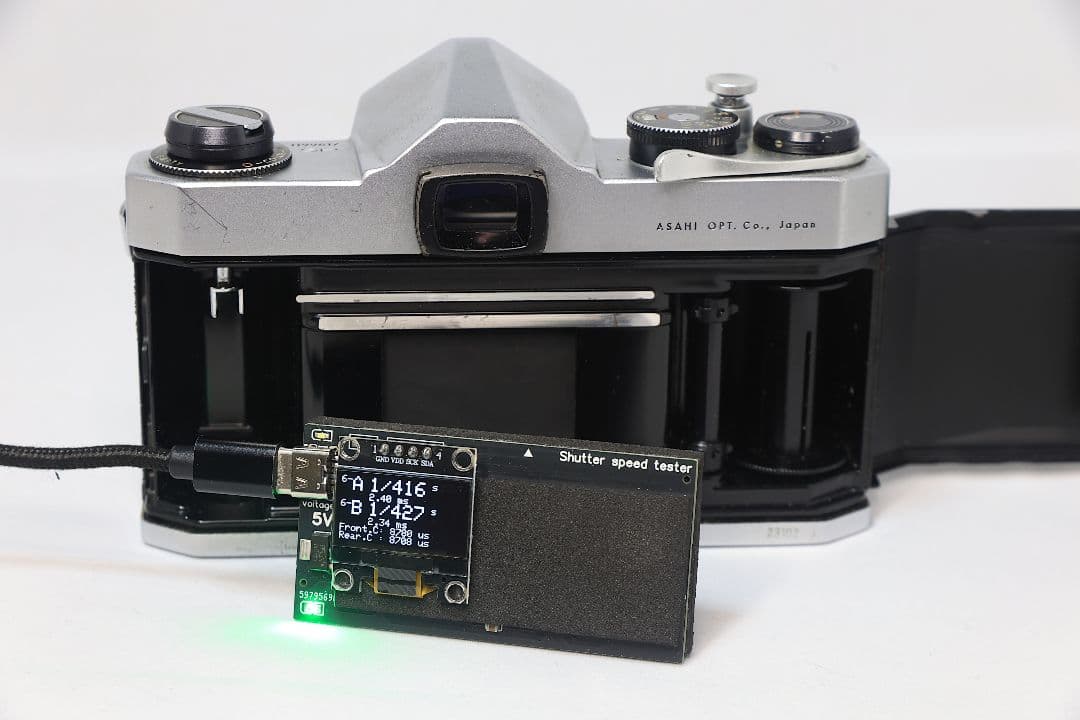 シャッタースピードテスターMini／フォーカルプレーン×35mmフイルムカメラ用