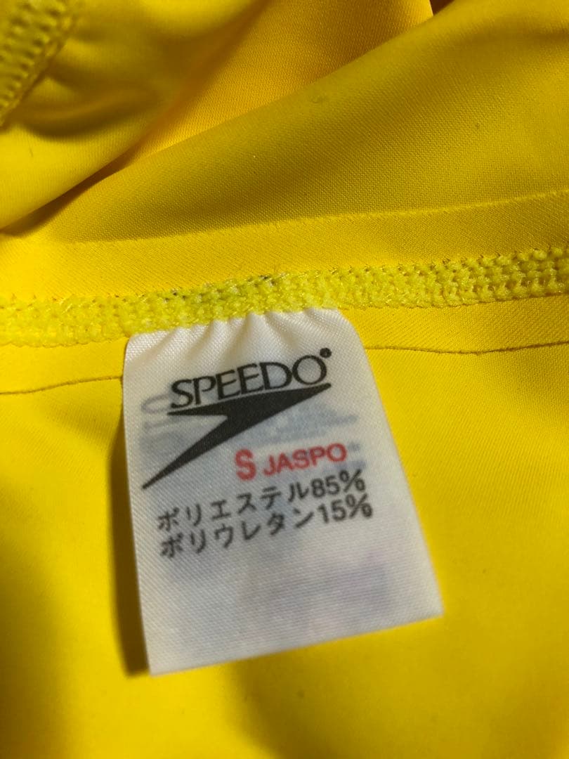 SPEEDO イエロー アクアブレード競泳用水着 Sサイズ