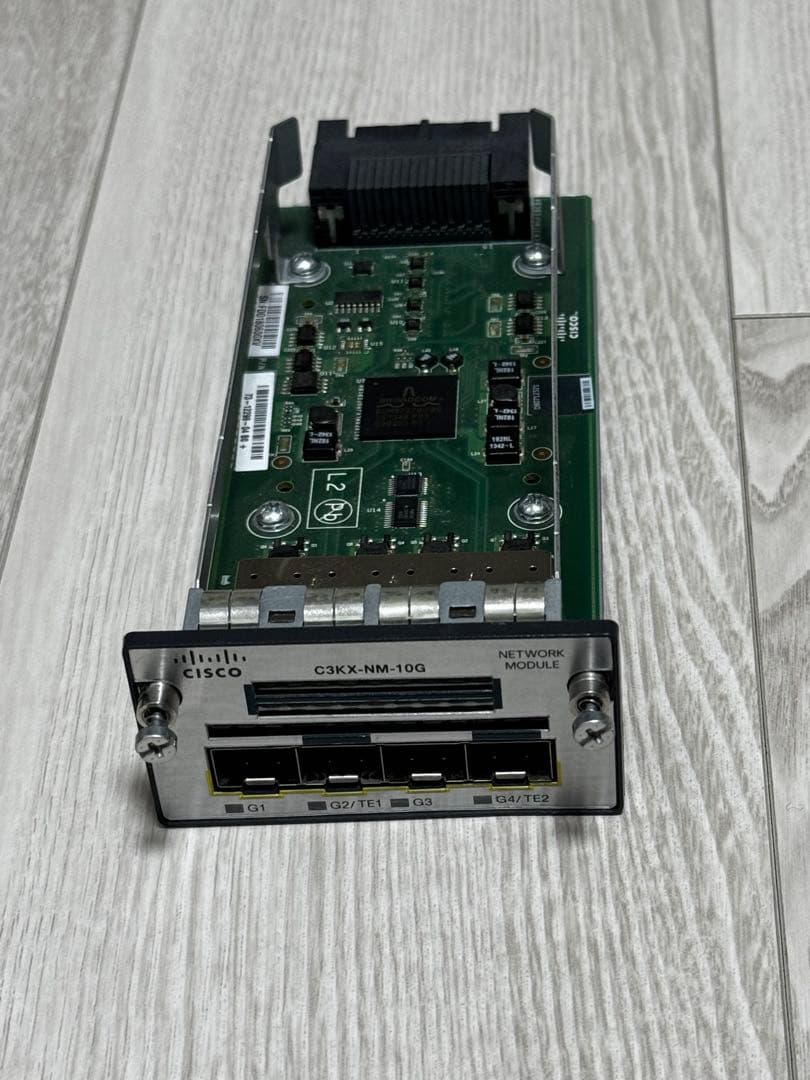 Cisco C3KX-NM-10G ネットワークモジュール