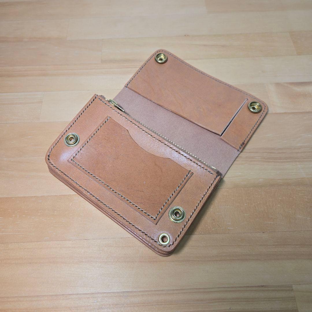 MARYAMホースバット使用　【お札を折らずに収納】ミドルトラッカーウォレット