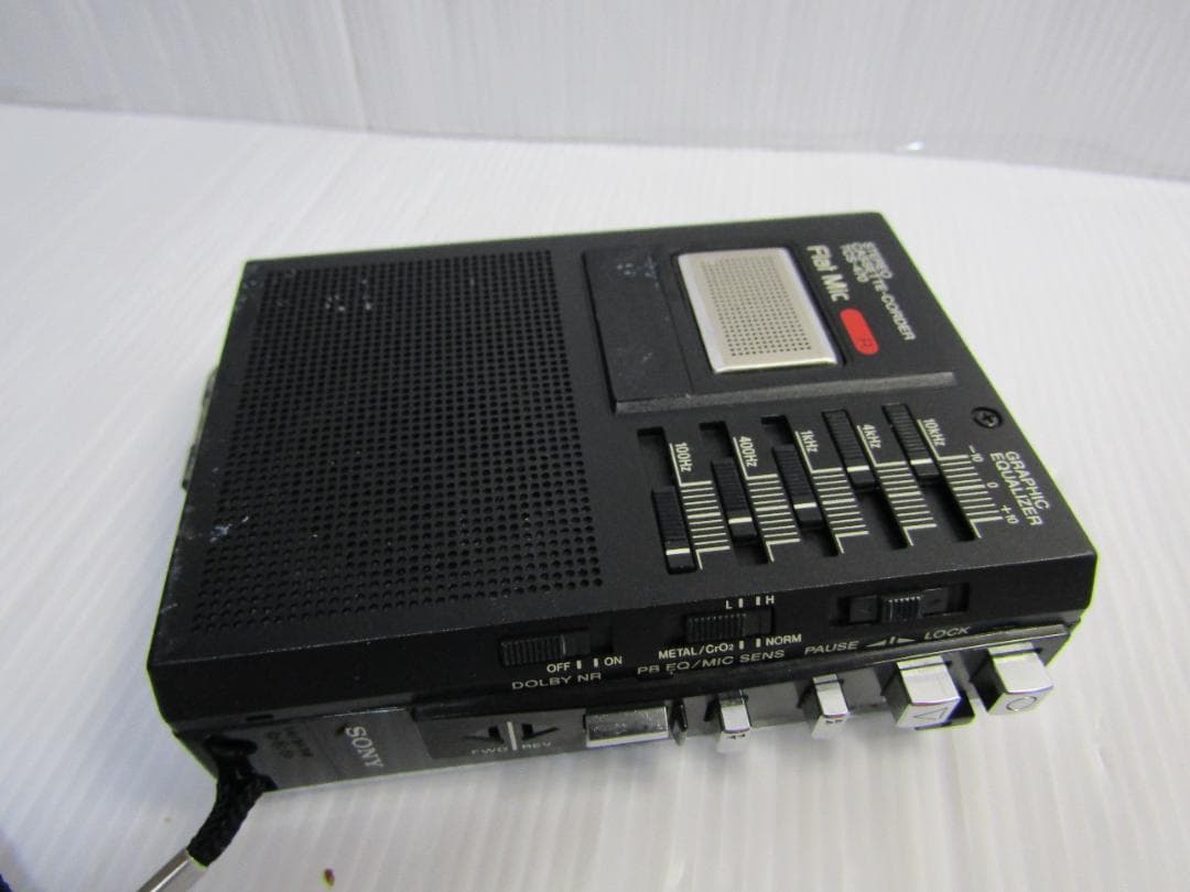 K0737 SONY TCS-470 /SANYO JJ-F2 カセットプレーヤ