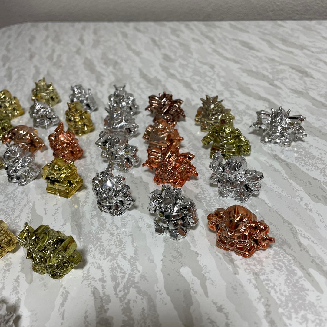 SDガンダム　プラメッキ　フィギュア