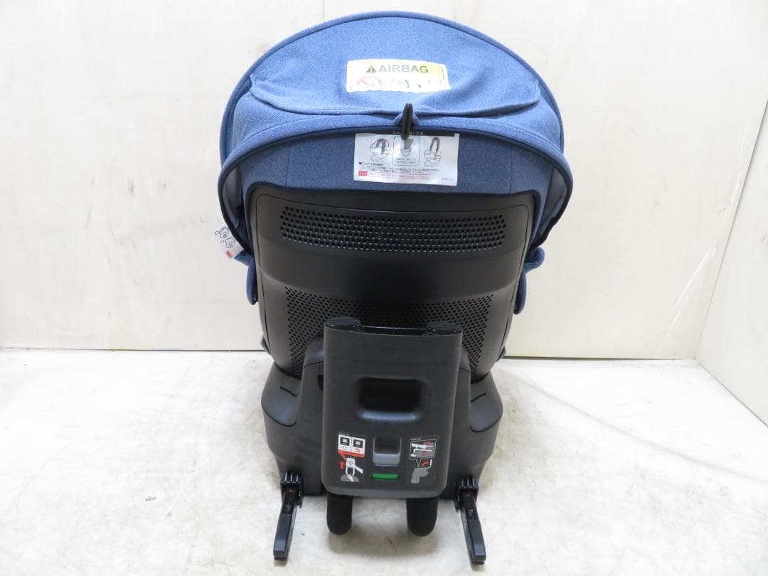 エールベベ クルット4i プレミアム チャイルドシート 新生児 ナチュラルブルー