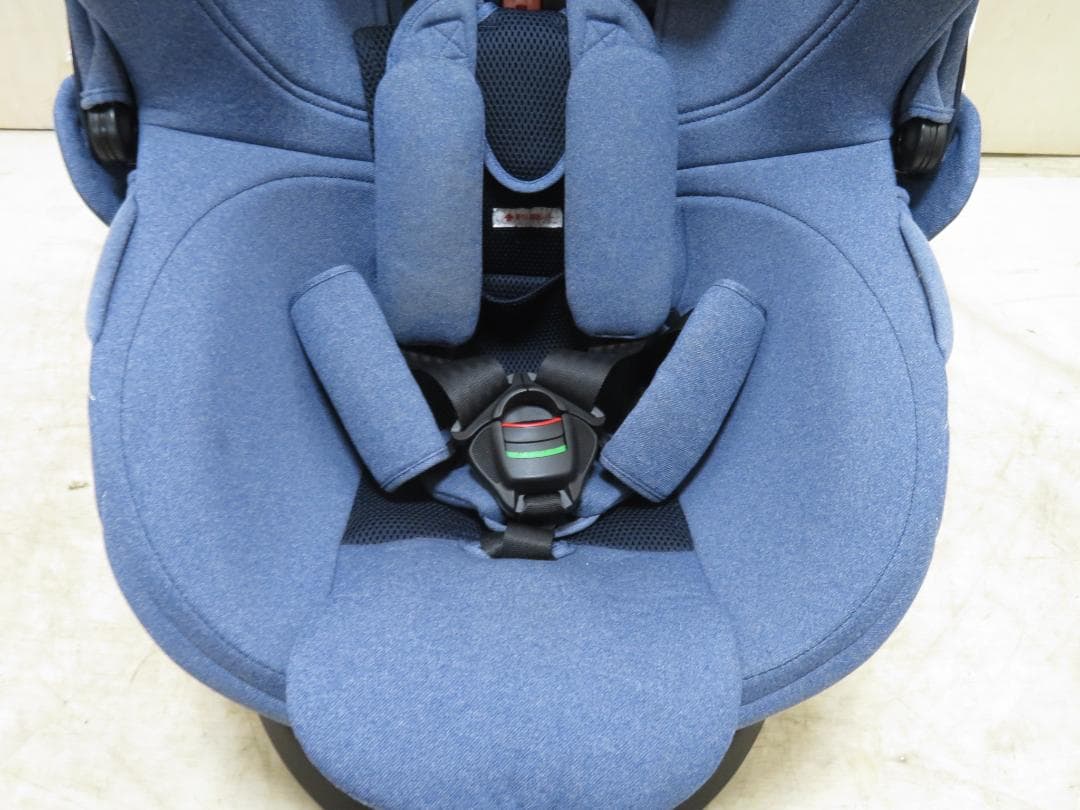 エールベベ クルット4i プレミアム チャイルドシート 新生児 ナチュラルブルー
