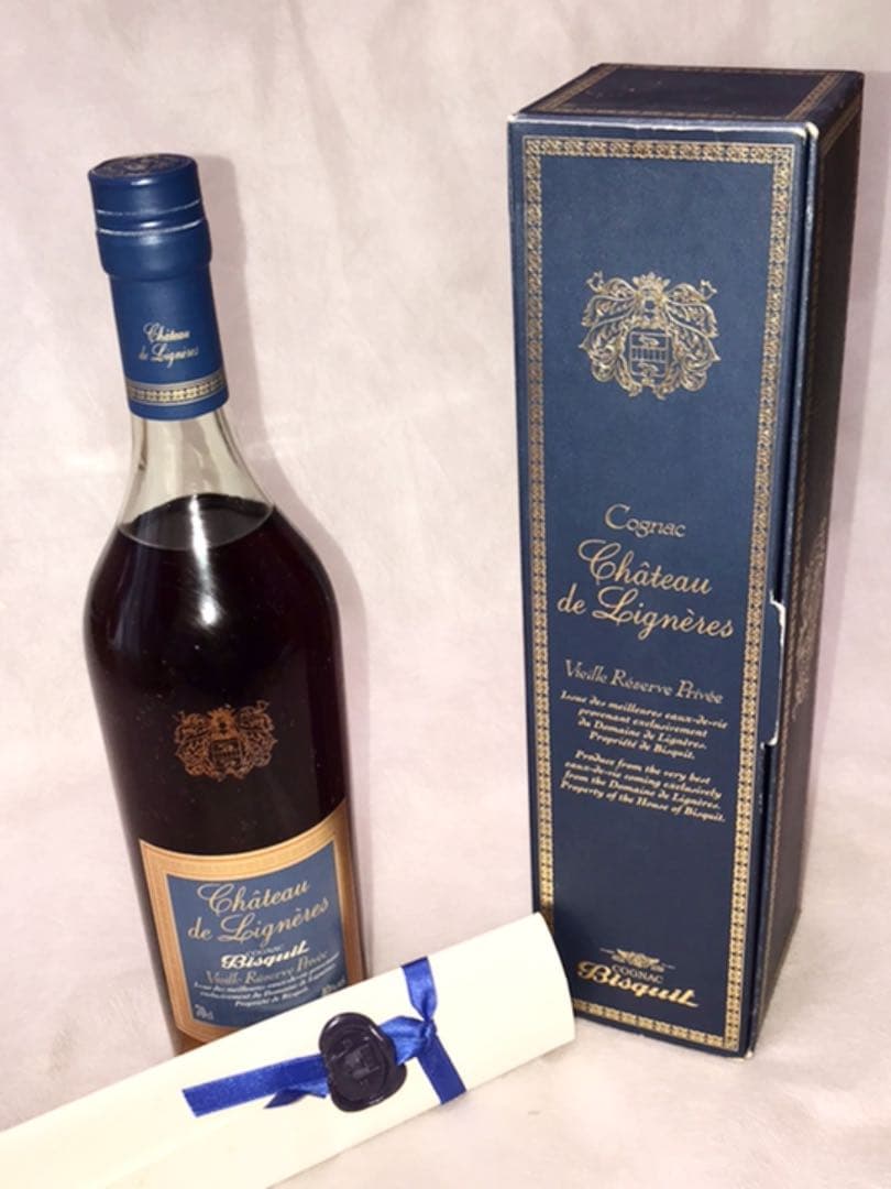 ビスキー コニャック　Chateau de Ligneres 化粧箱入　未開封品