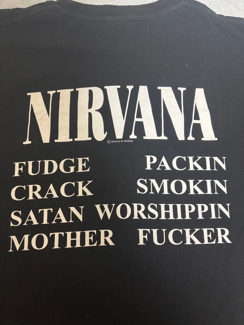 NIRVANA ブラック Tシャツ