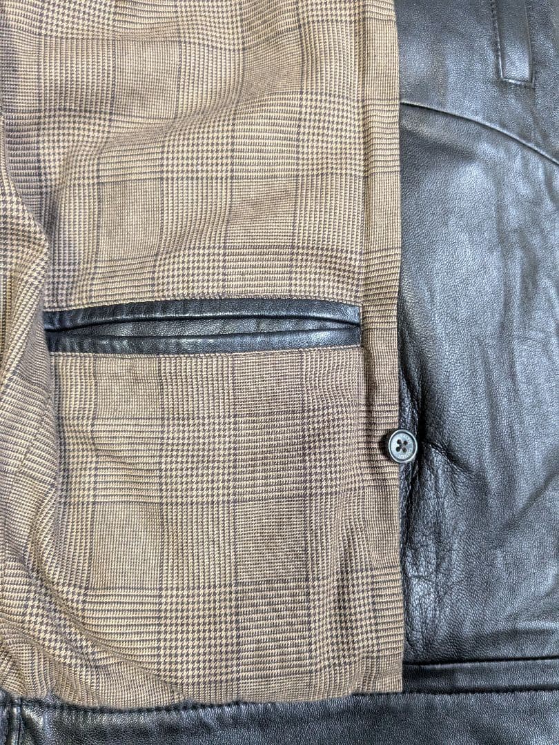 【正月セール】90s ラルフローレン ポニー無し レザージャケット S ブラック