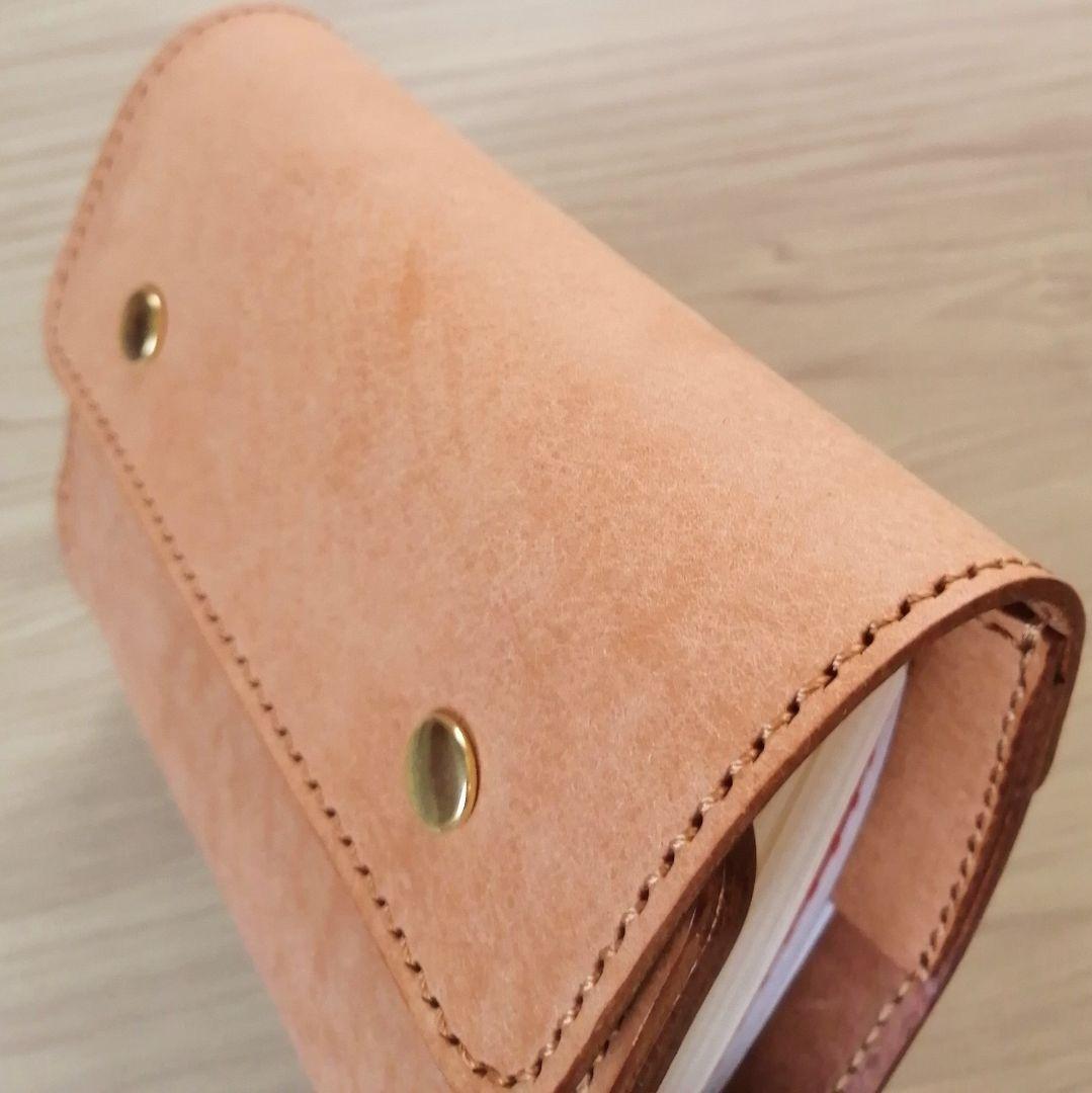 ミニ6 システム手帳 ライトキャメル