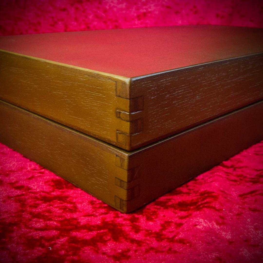 Colt パイソン(4inch)専用 高級木製化粧箱 GUNケース (Blue)