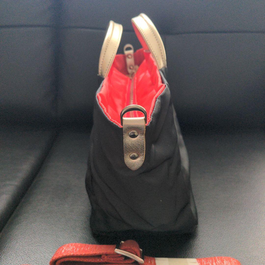 レアBRONTIBAYPARIS ポジターノ ナイロン2wayショルダーバッグ