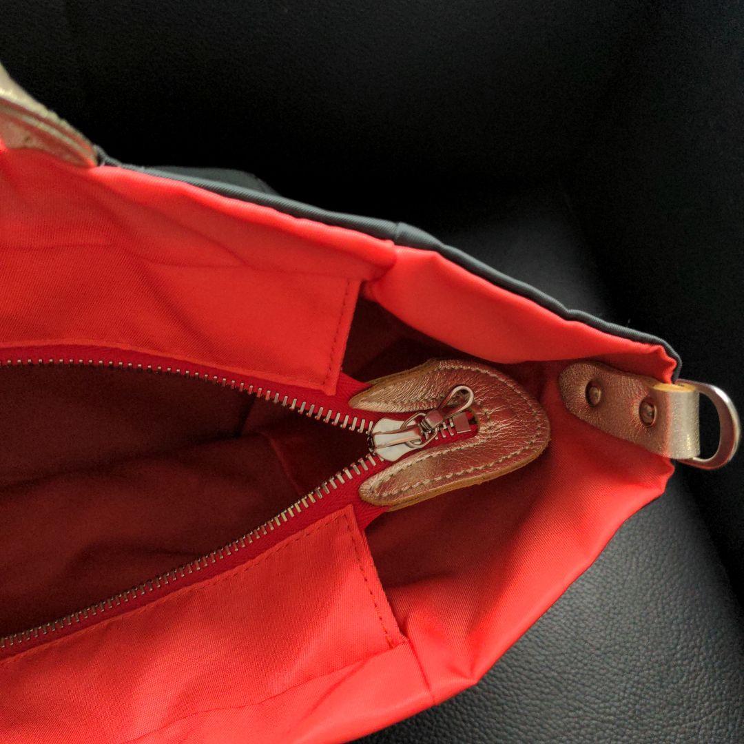 レアBRONTIBAYPARIS ポジターノ ナイロン2wayショルダーバッグ