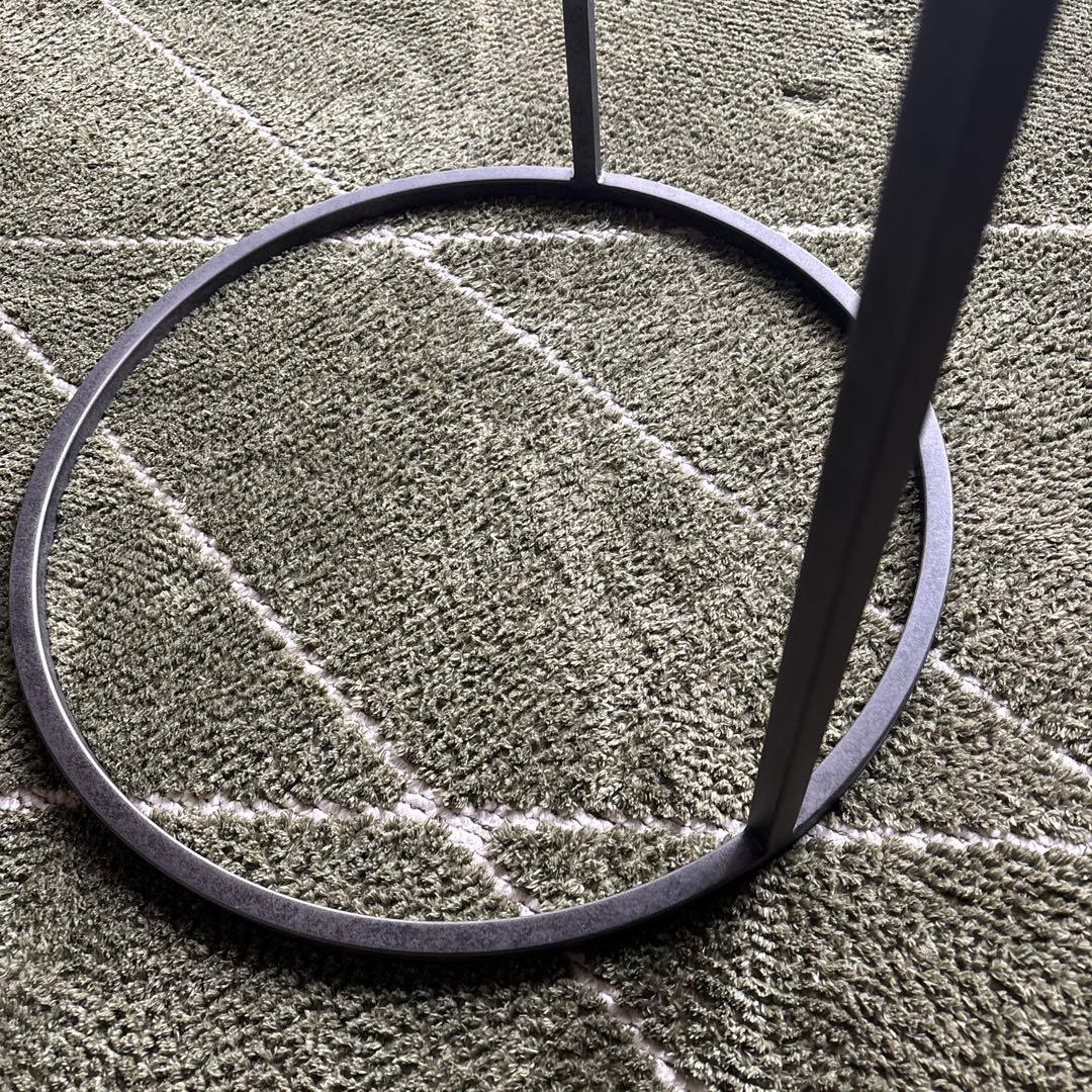 はちどり　クラッシュゲート　エルマ　サイドテーブル 50cm 真鍮