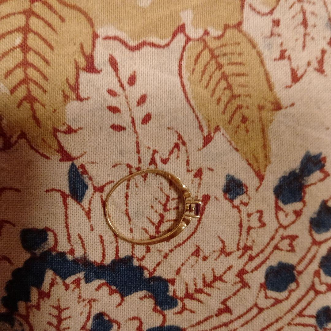 K18ルビーリング