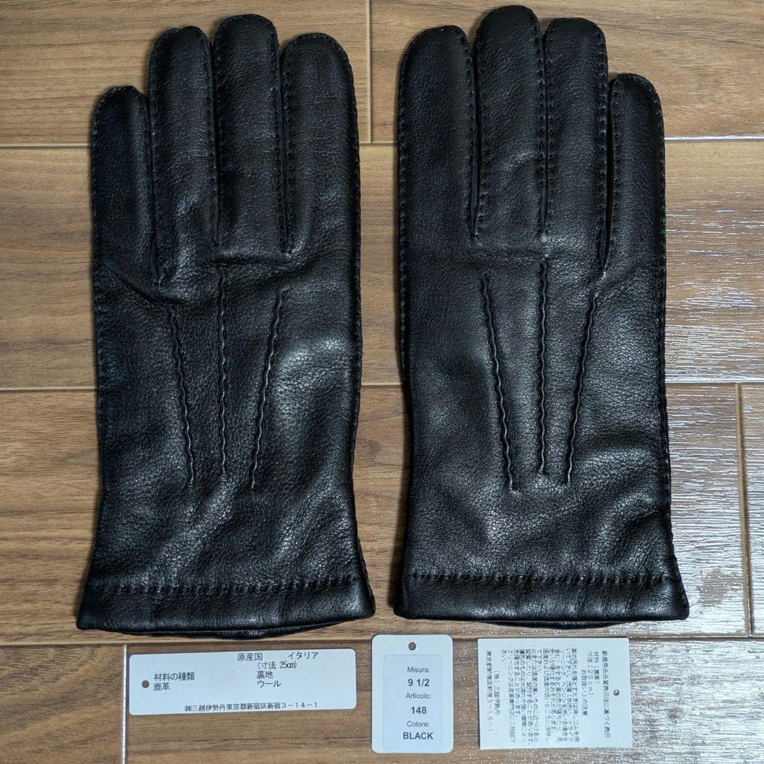 9H (25cm) イタリア製 Restelli リステリ ディアスキン 手袋