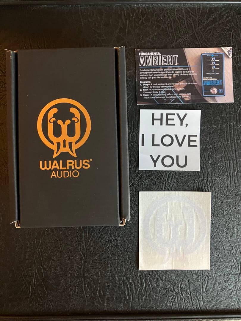 Walrus Audio Fundamental Ambient リバーブ