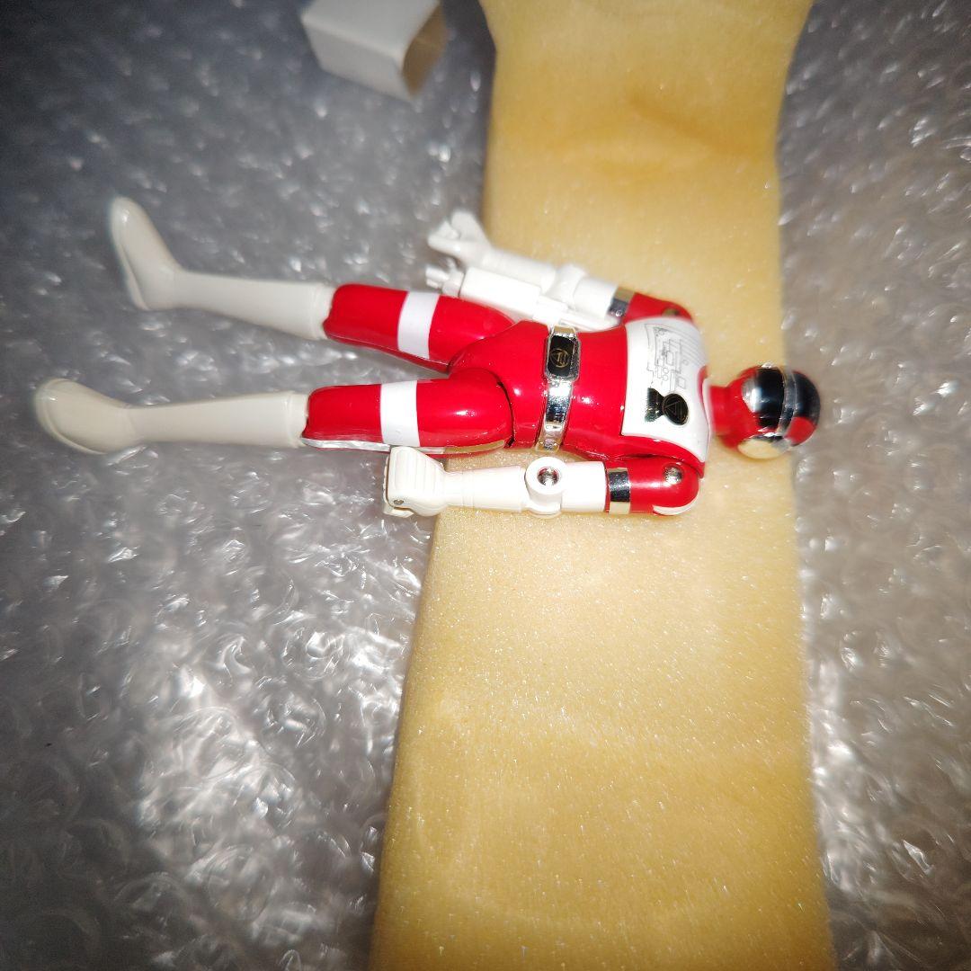 ポピー　超電子バイオマン　GC-11　バイオレッド　超合金　バンダイ