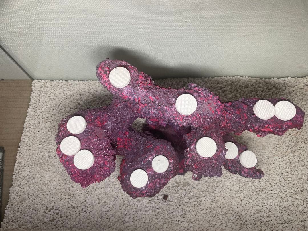 【送料無料】人工ライブロック　PHR20／12穴加工　アク抜き済み安心塗料使用