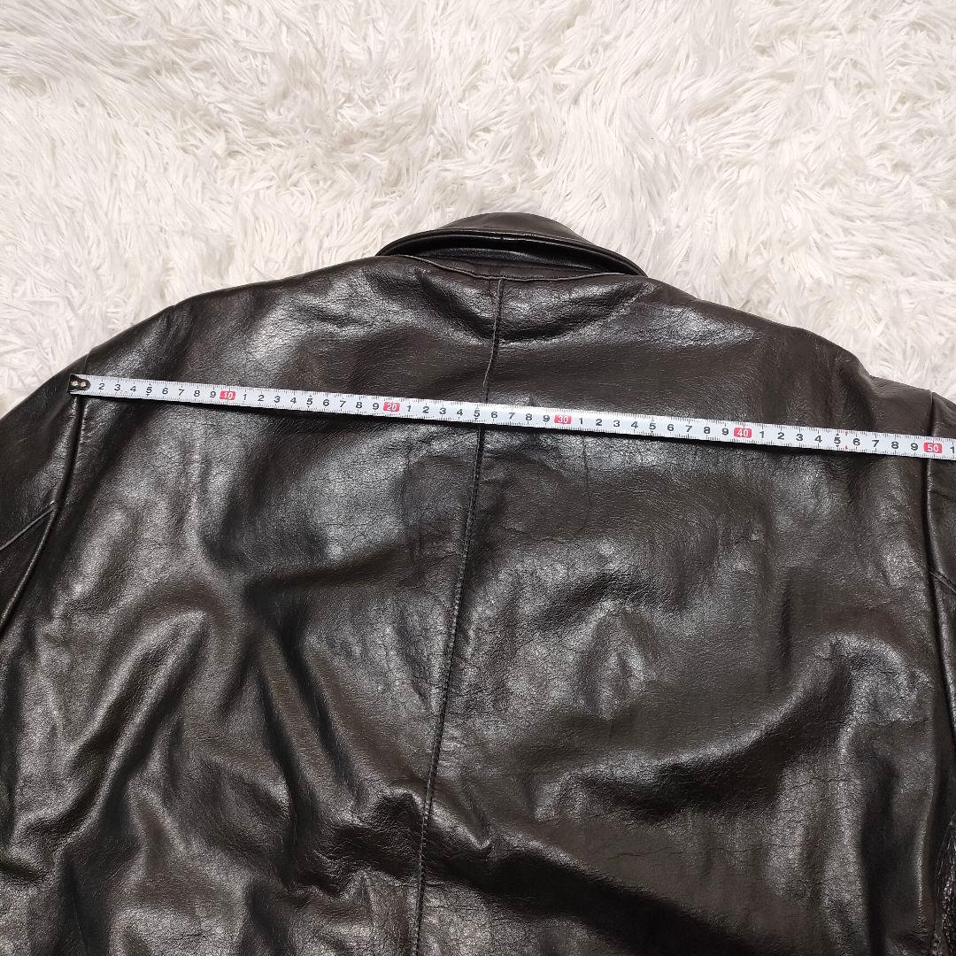 GAP　00s　名作　カウレザー　ジャケット ブラック　L