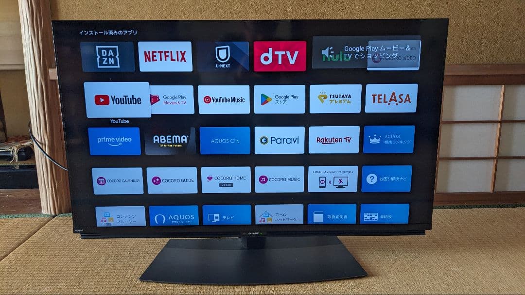 SHARP 40インチ液晶テレビ 4T-C40CL1