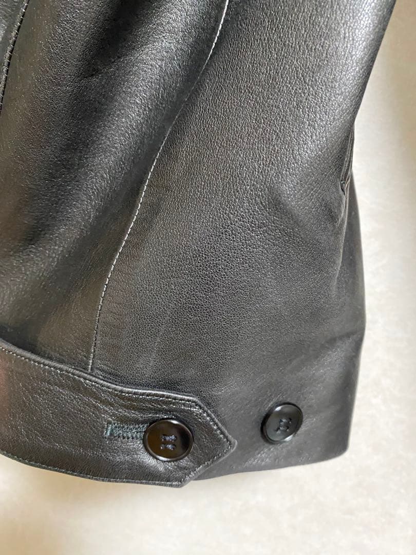 【dsk】　agnes b. homme レザージャケット