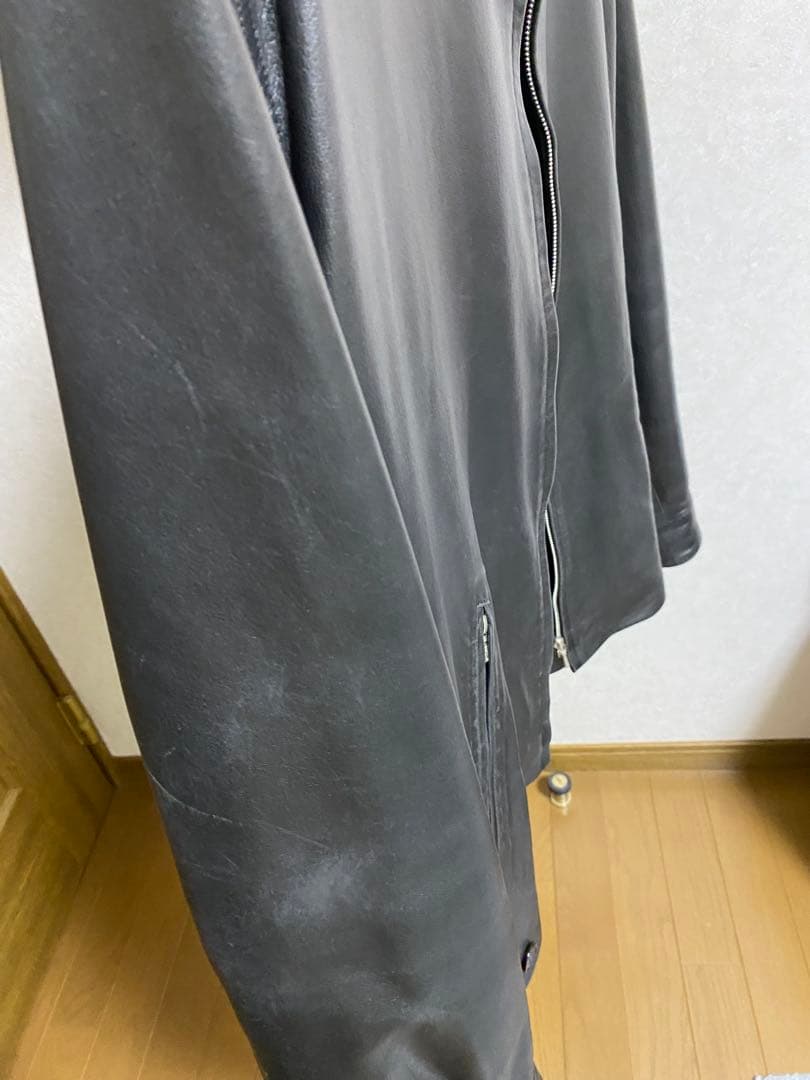 【dsk】　agnes b. homme レザージャケット