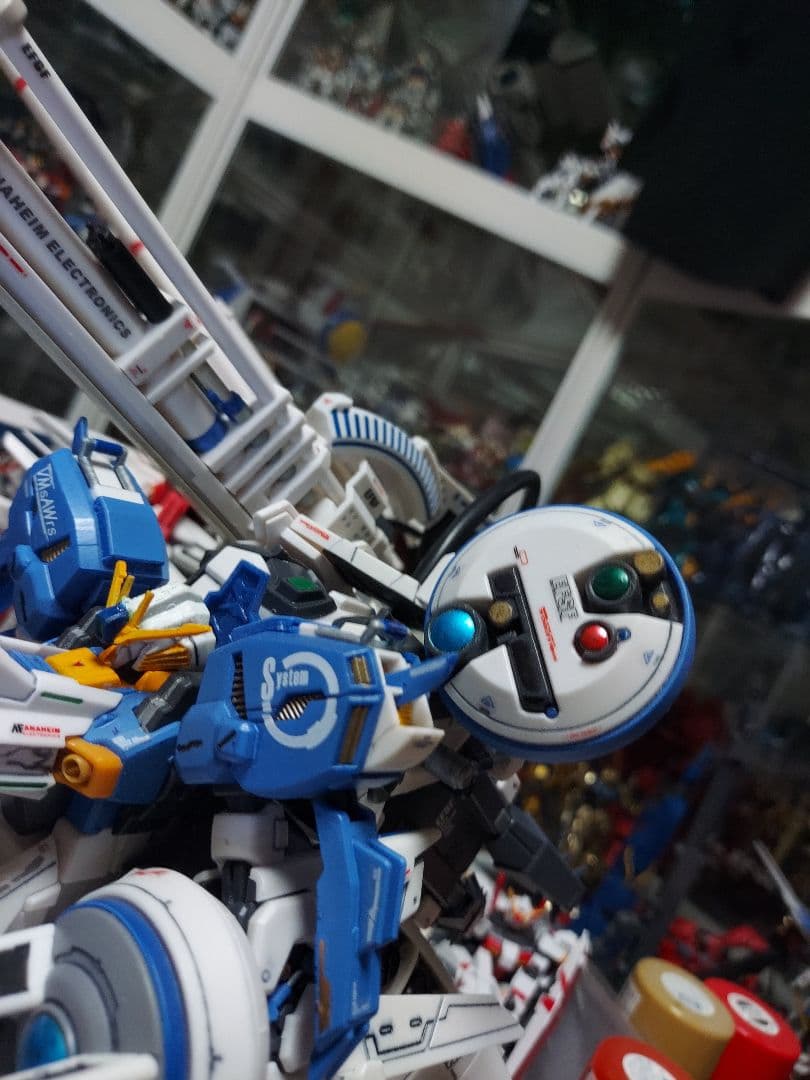 HG 1/144 ディープストライカー,EX-Sガンダム　塗装完成品セット