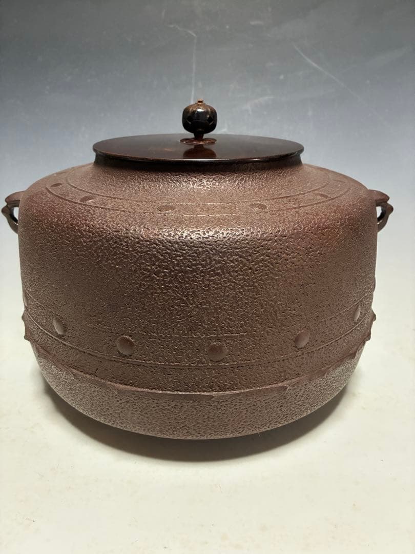 茶釜 鋳鉄製 万代屋　　中古品　味が有ります‼️ 値下げしました‼️