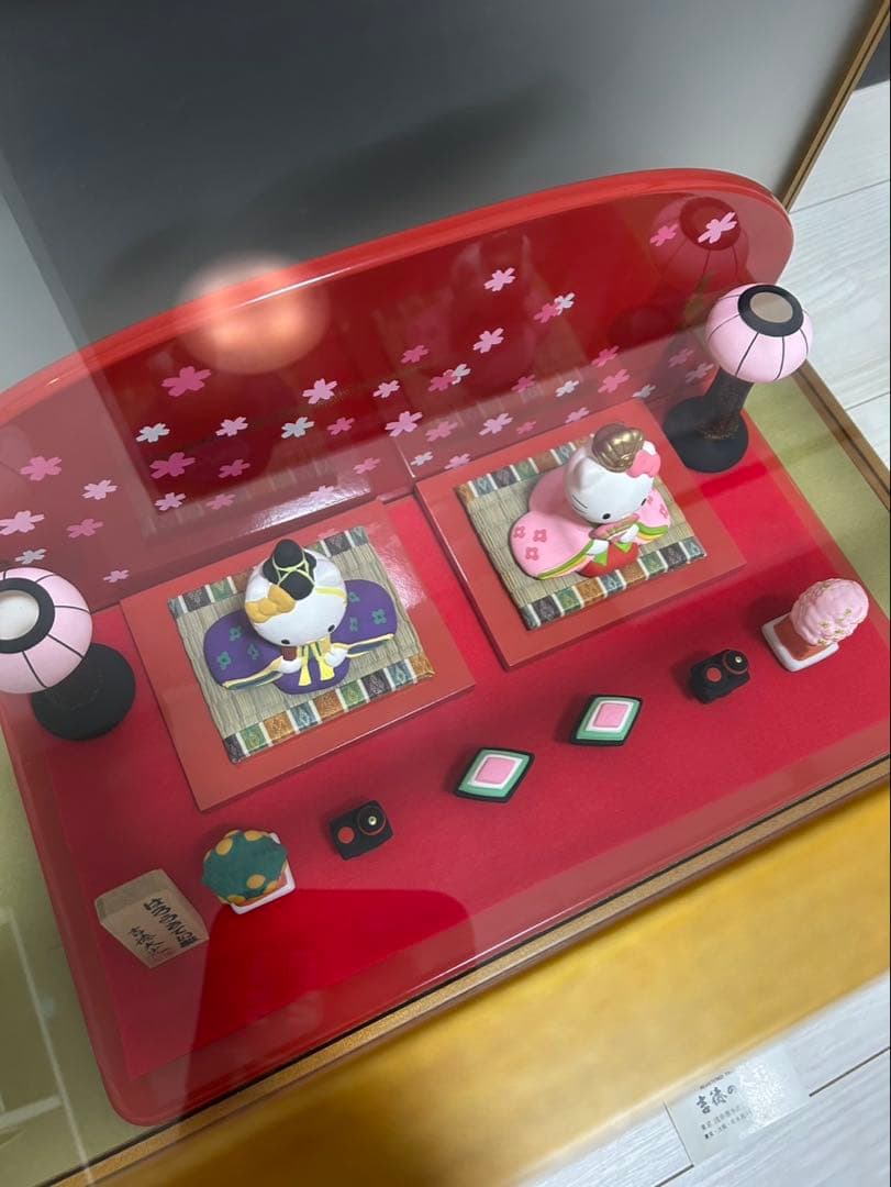 ハローキティ吉徳 雛 親王飾り 雛祭り 雛人形