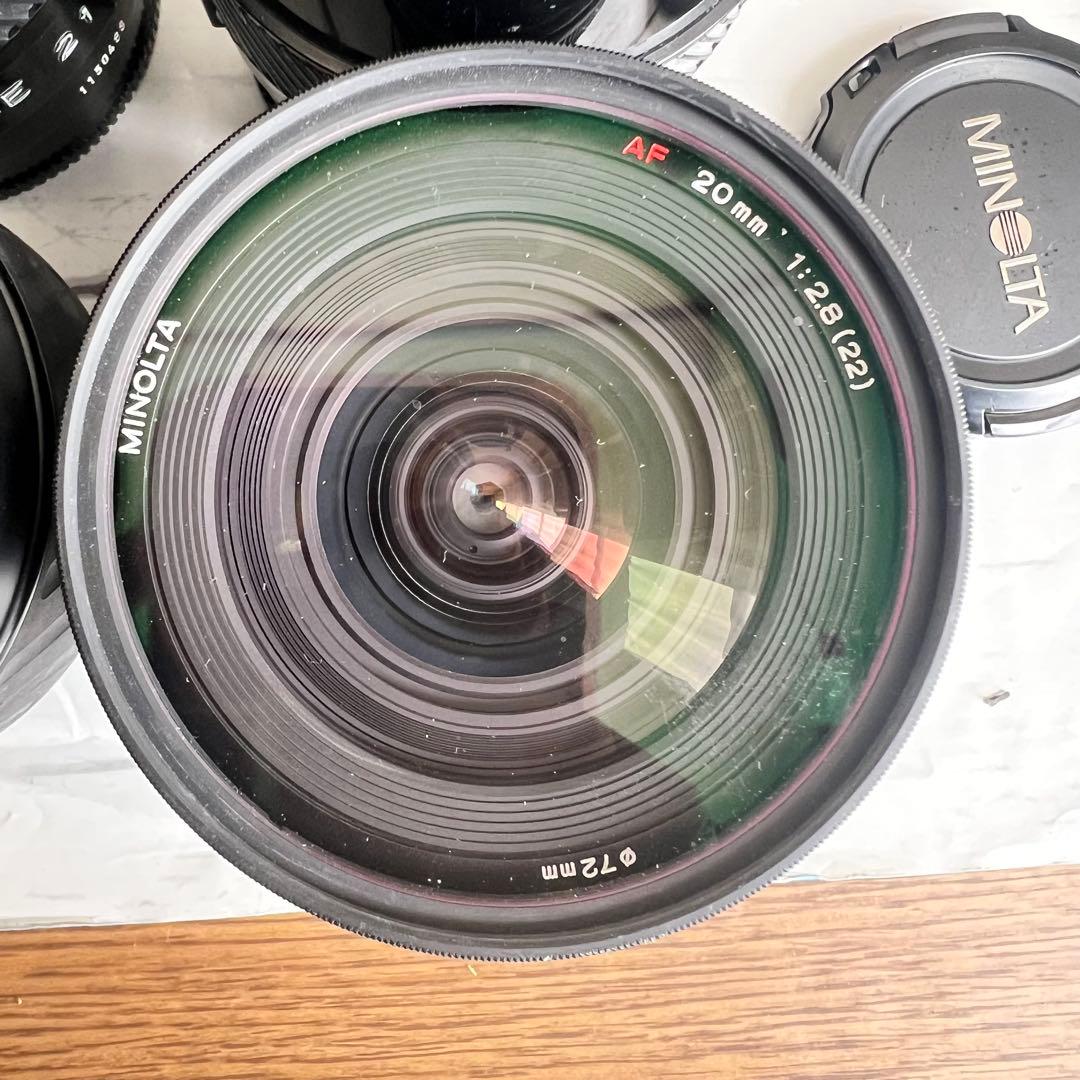 MINOLTA ミノルタ　フィルムカメラ　レンズ　ストロボ まとめ