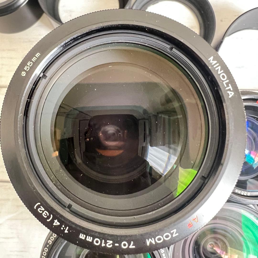 MINOLTA ミノルタ　フィルムカメラ　レンズ　ストロボ まとめ