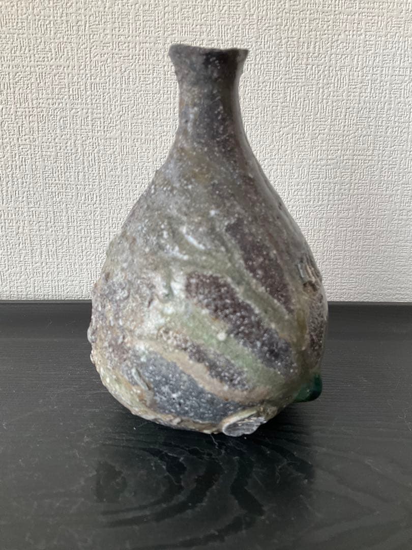 信楽焼　古谷和也　信楽窯変徳利　窯変　徳利