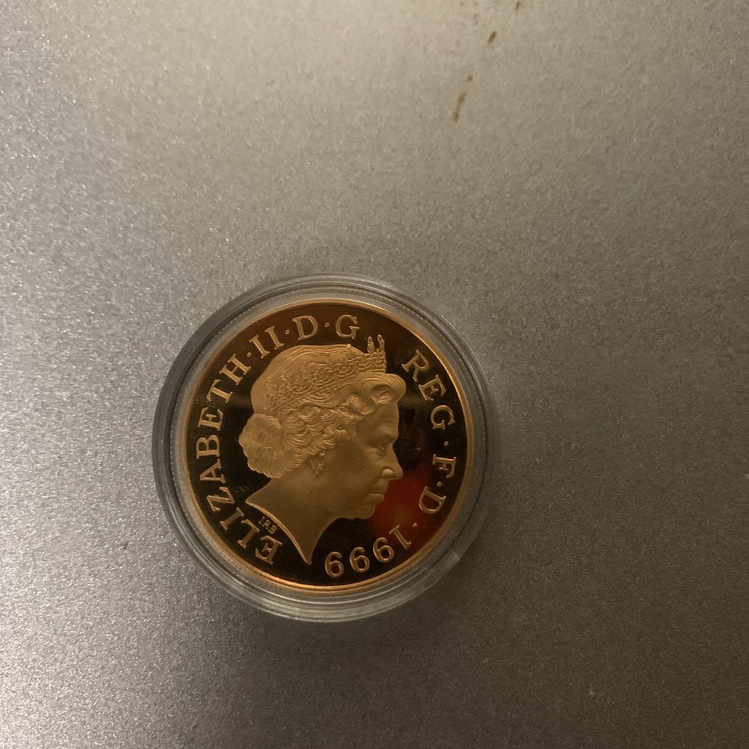 ダイアナ追悼　　22金　39.94グラム　５ポンド