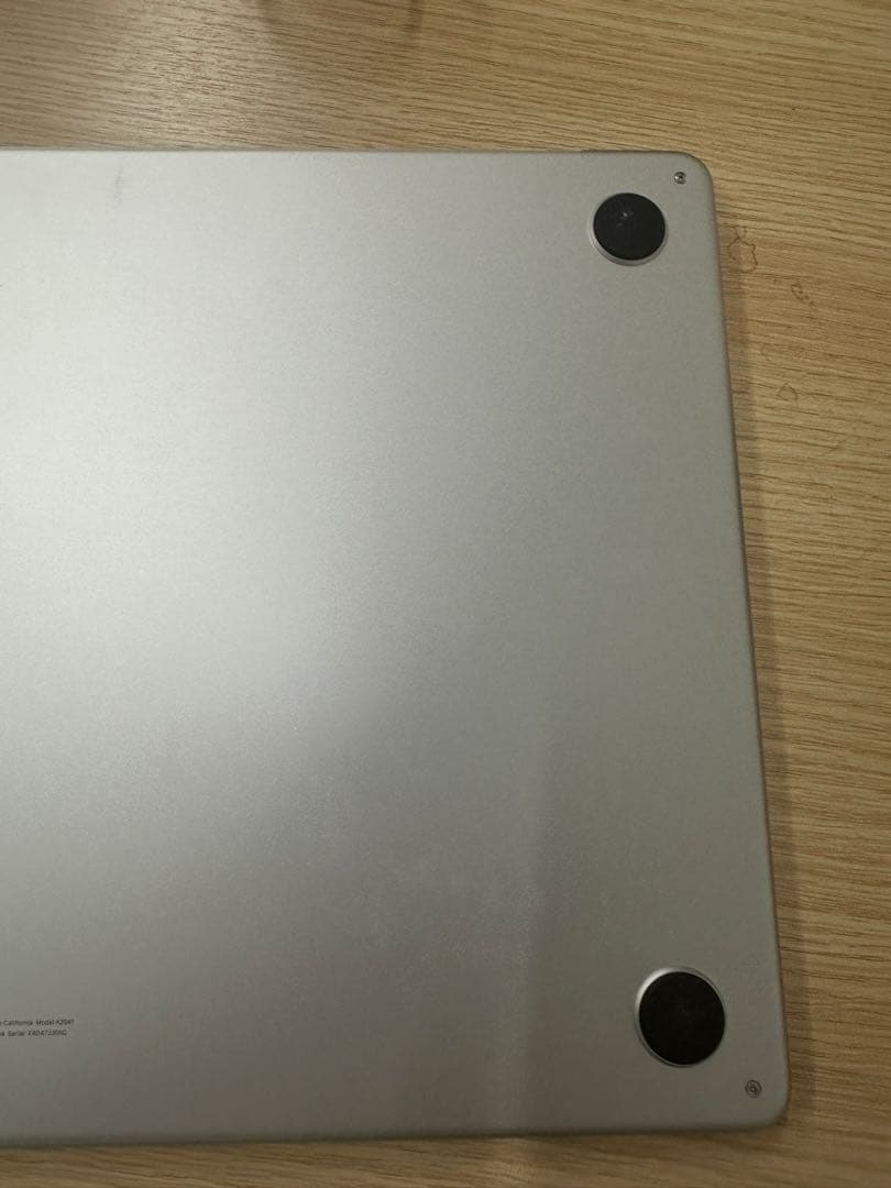 【充電回数17回】Apple MacBook Air m2 シルバー A2941