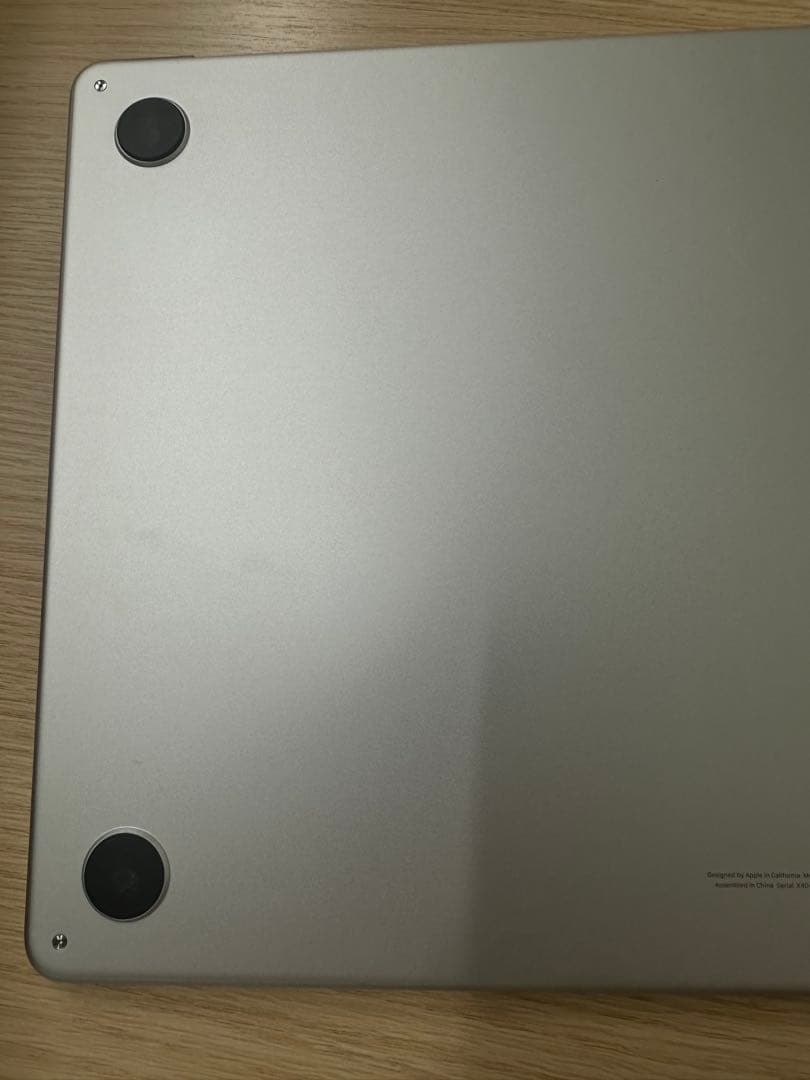 【充電回数17回】Apple MacBook Air m2 シルバー A2941