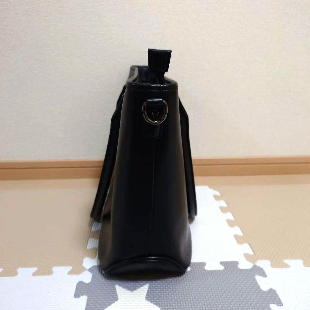 【TRANSIC】[ LENO ]第2世代 本革 ビジネストートバッグ　ブラック