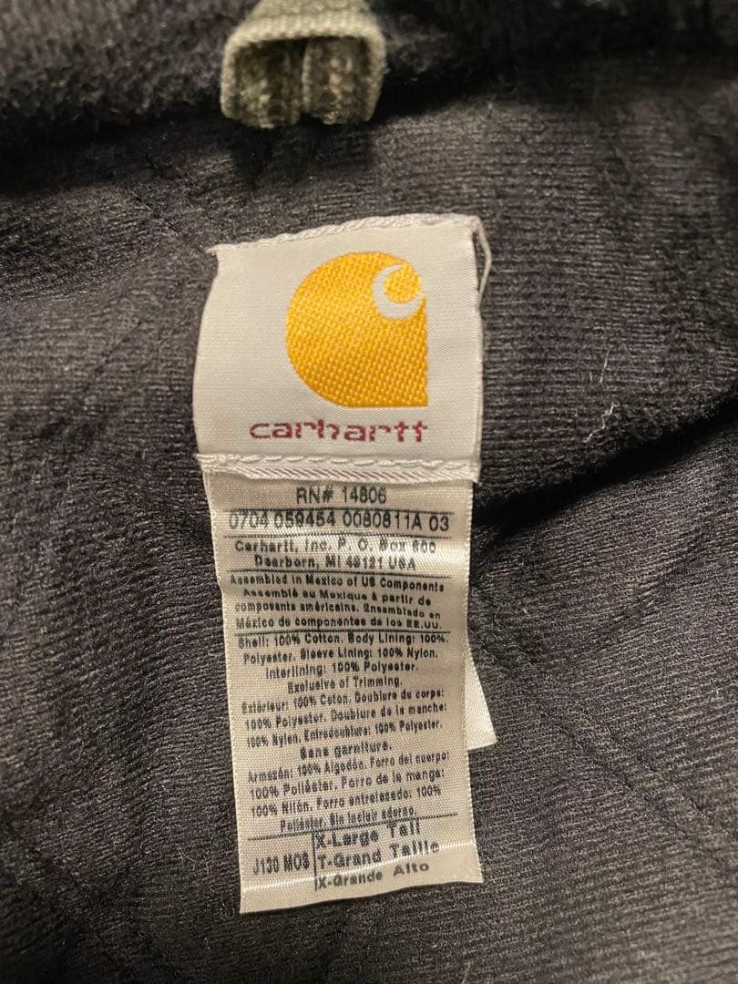 Carhartt フード付きジャケット オリーブグリーン