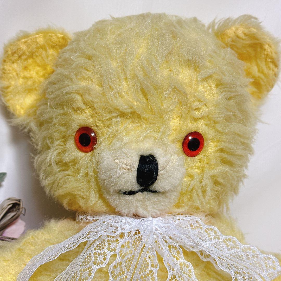 ❤️レア❤️愛らしいイエローペディグリーベア