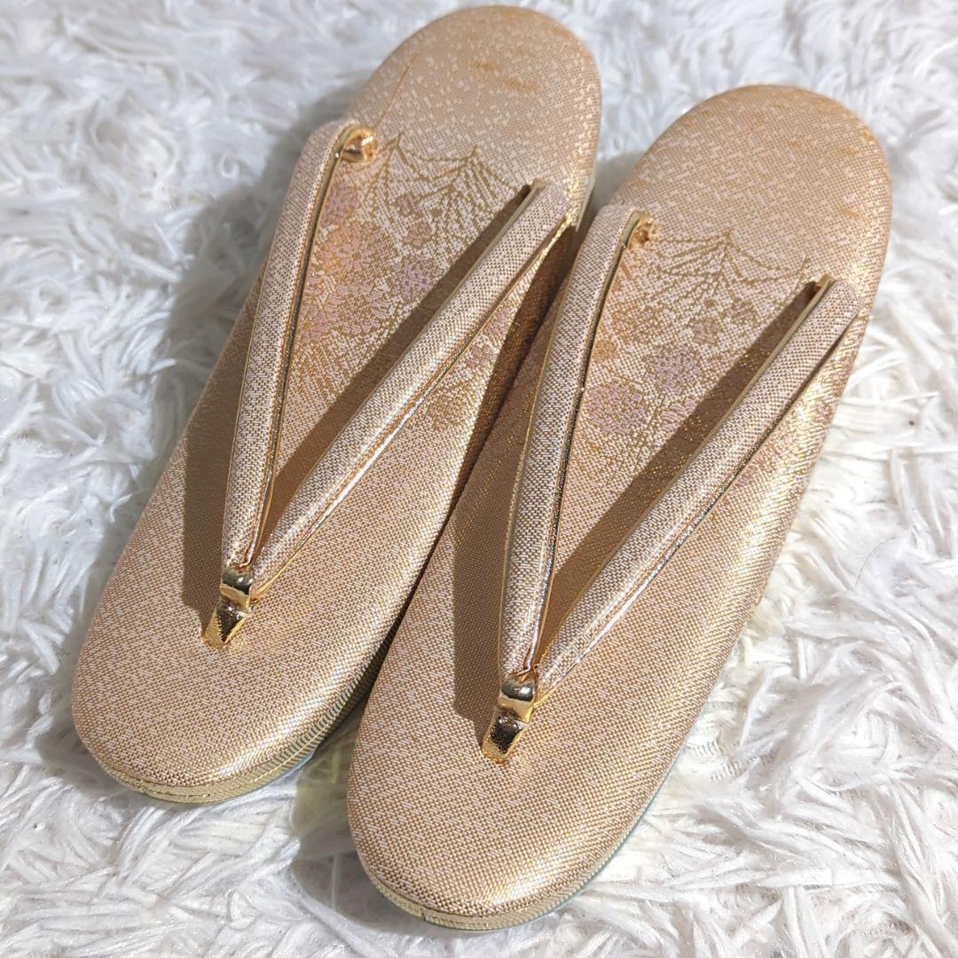 〈未使用〉成人式 振袖 草履 バッグ ファー 3点セット 佐賀錦 SAGAFOX