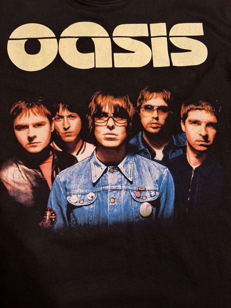 90'sビンテージ oasis オアシス バンドTシャツ