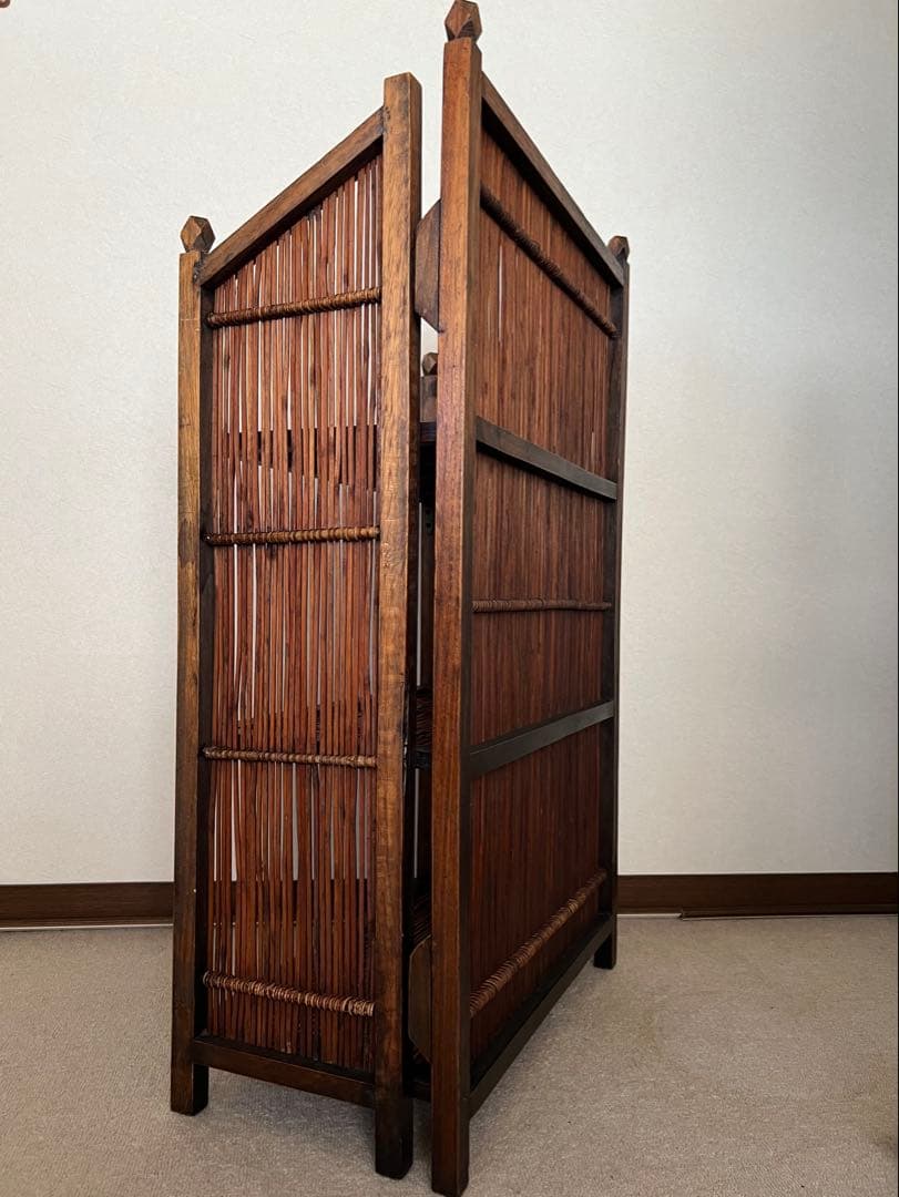 アジアンスタイル 竹製シェルフ 3段 ② バリ インドネシア