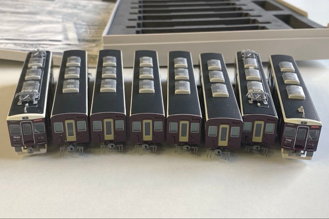 阪急電鉄7000系7020f リニューアル車 8両編成 グリーンマックス神戸線