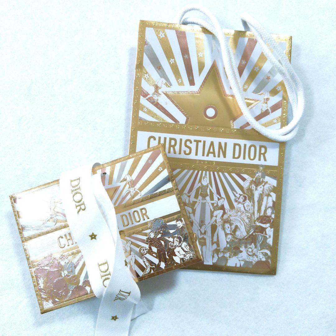 可愛い♡別売袋付♡Dior 揺れる雫 ロゴネックレス ＆フックピアス両耳