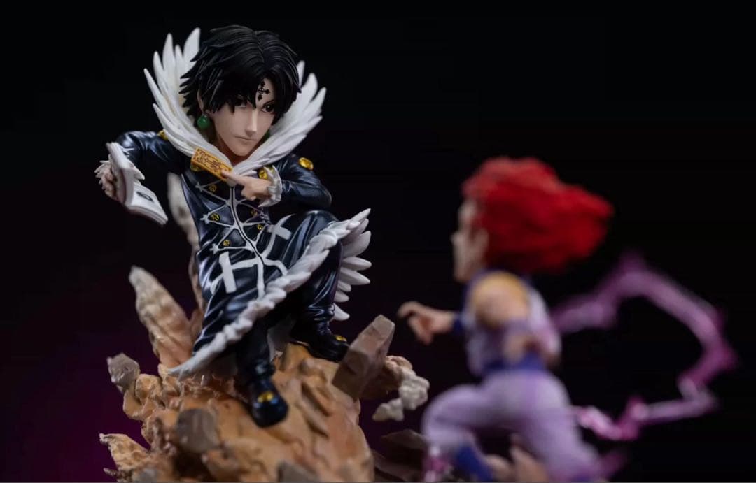 hunter×hunterヒソカ クロロ ガレキ ガレージキット スタチュー