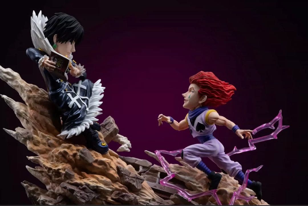 hunter×hunterヒソカ クロロ ガレキ ガレージキット スタチュー