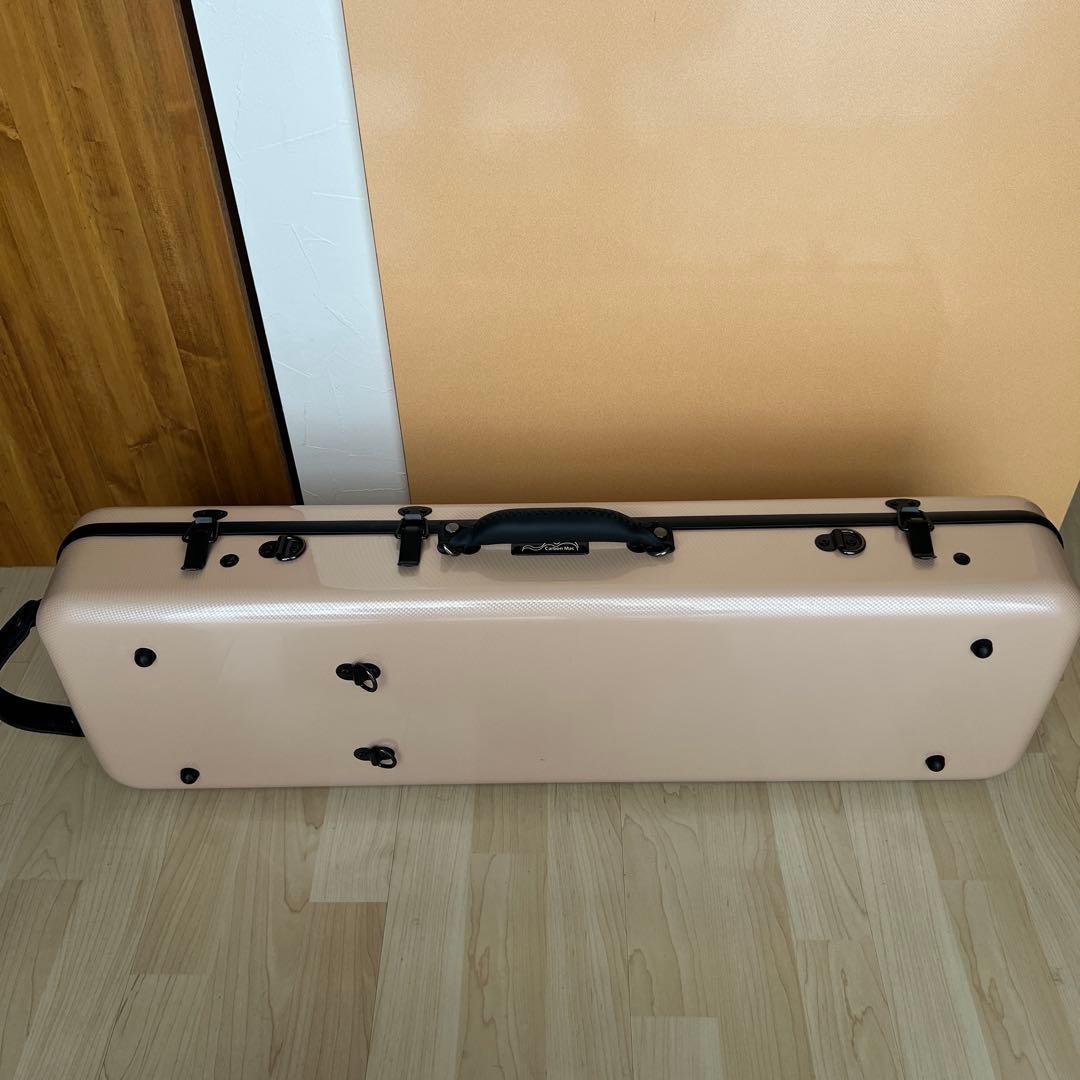 バイオリンケース ミルクティー　ハードケース