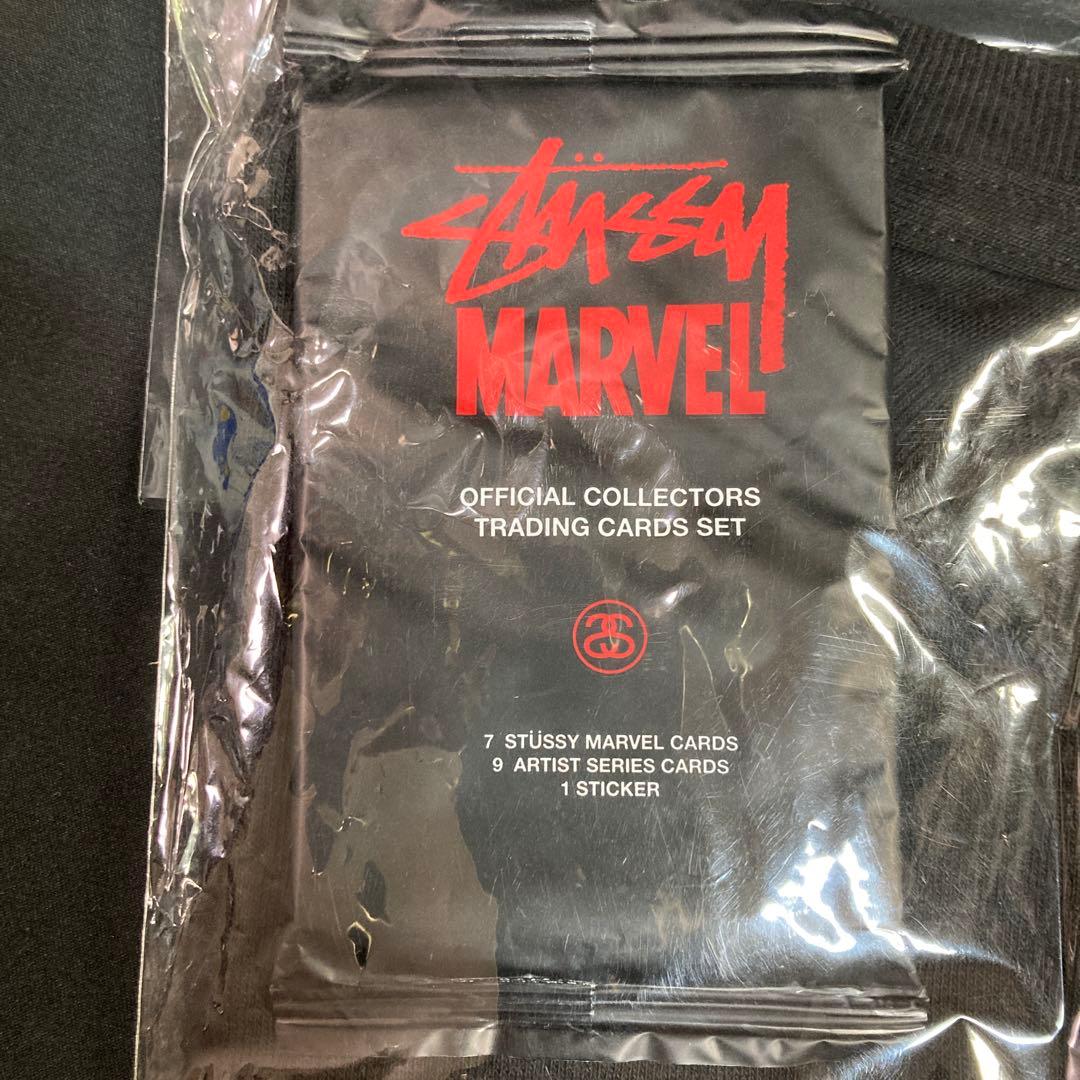 希少【新品未開封カード付】ステューシー×マーベル シルバーサーファーT Mサイズ