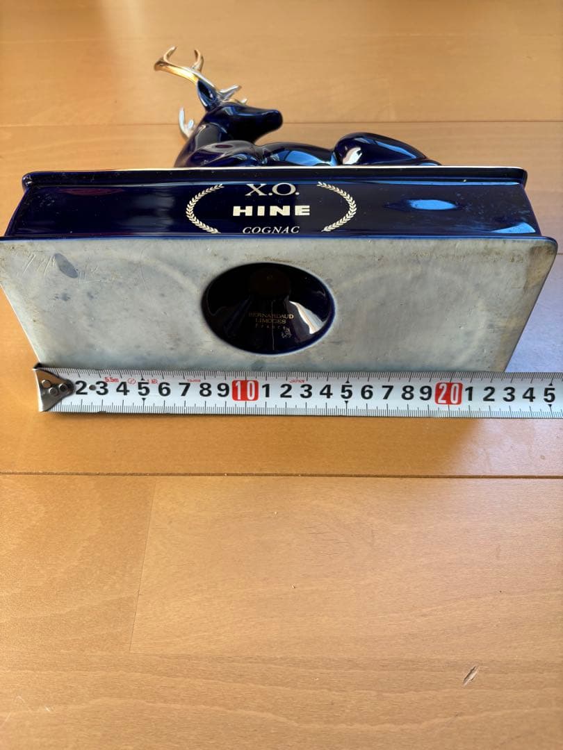 HINE XO リモージュ　シカ型　青陶器　700ml